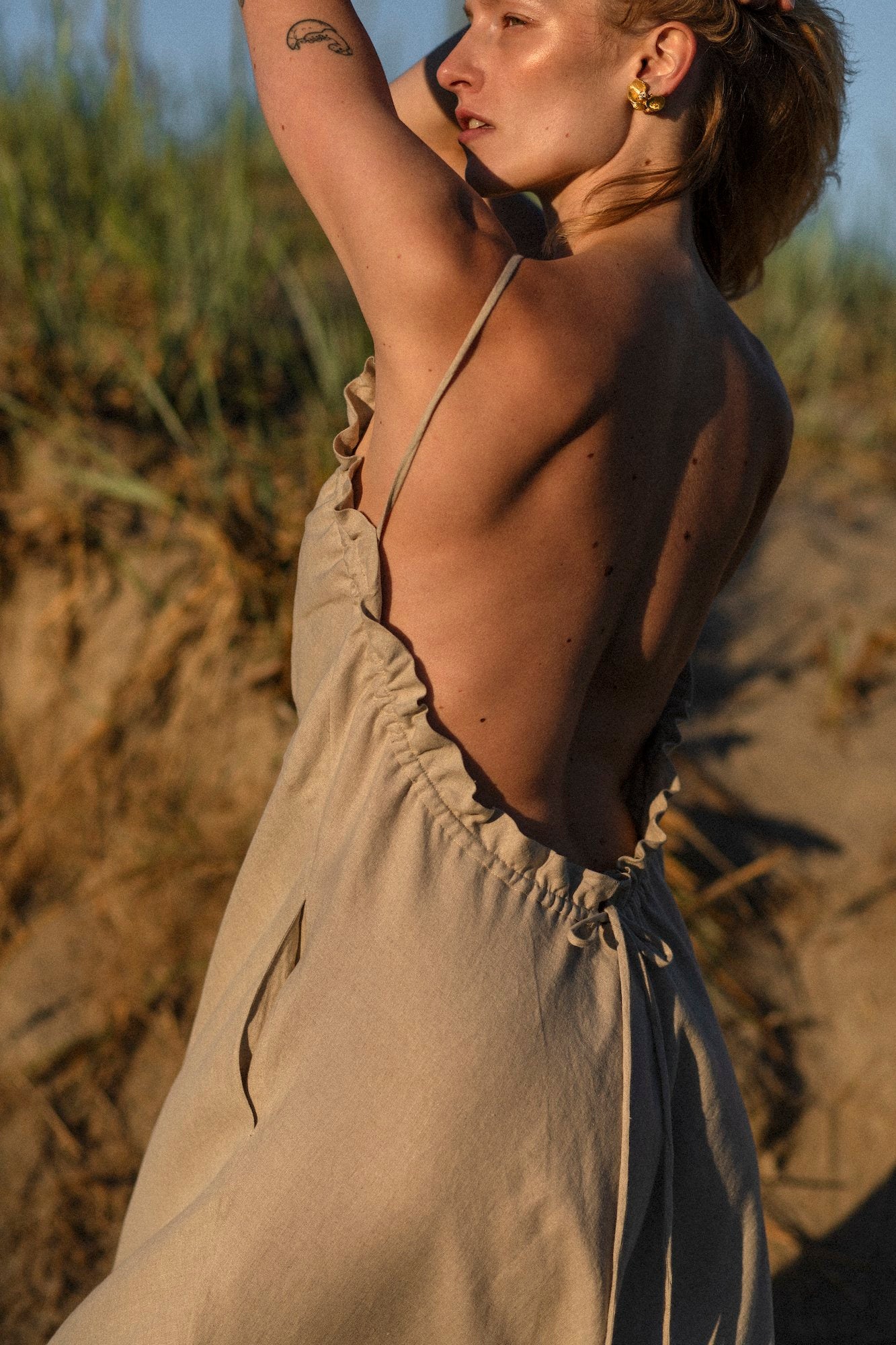 Aura Organic Linen dress