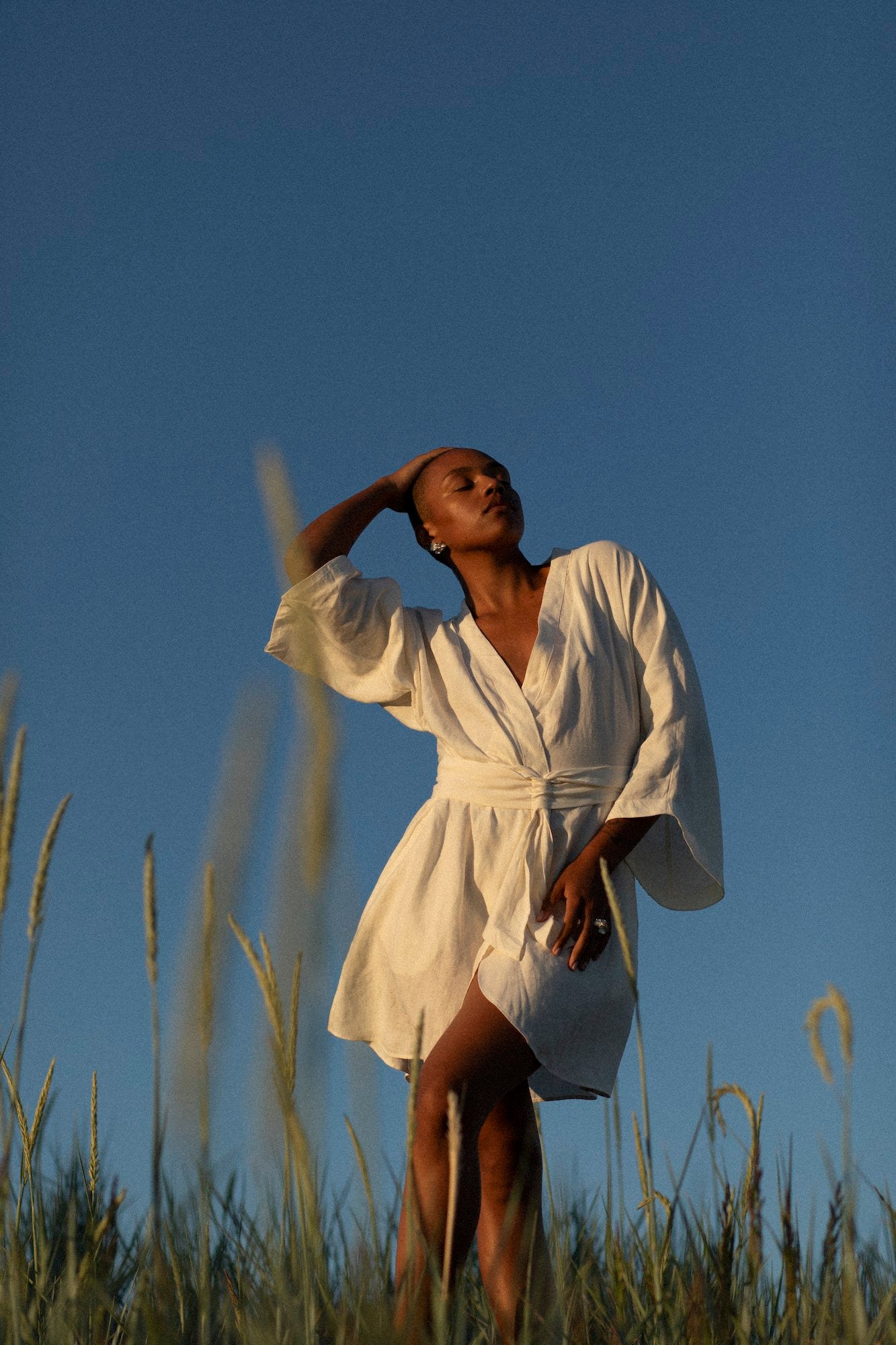 Kimono Organic Linen dress