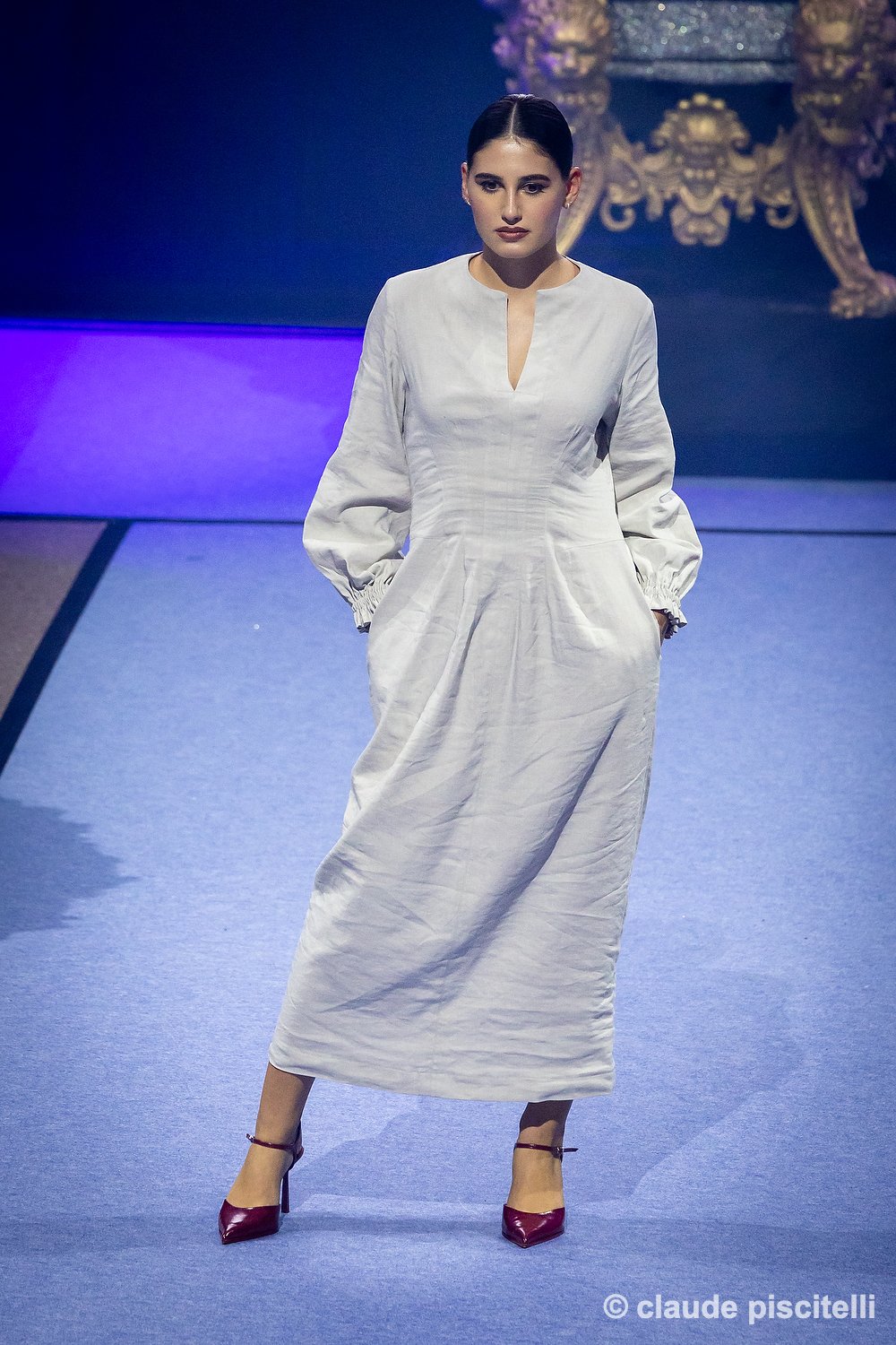 Linen dress 103