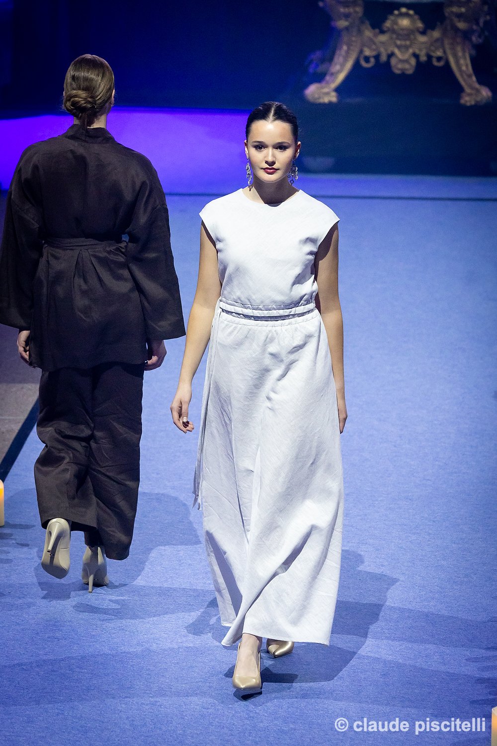 Linen Top and Skirt 107