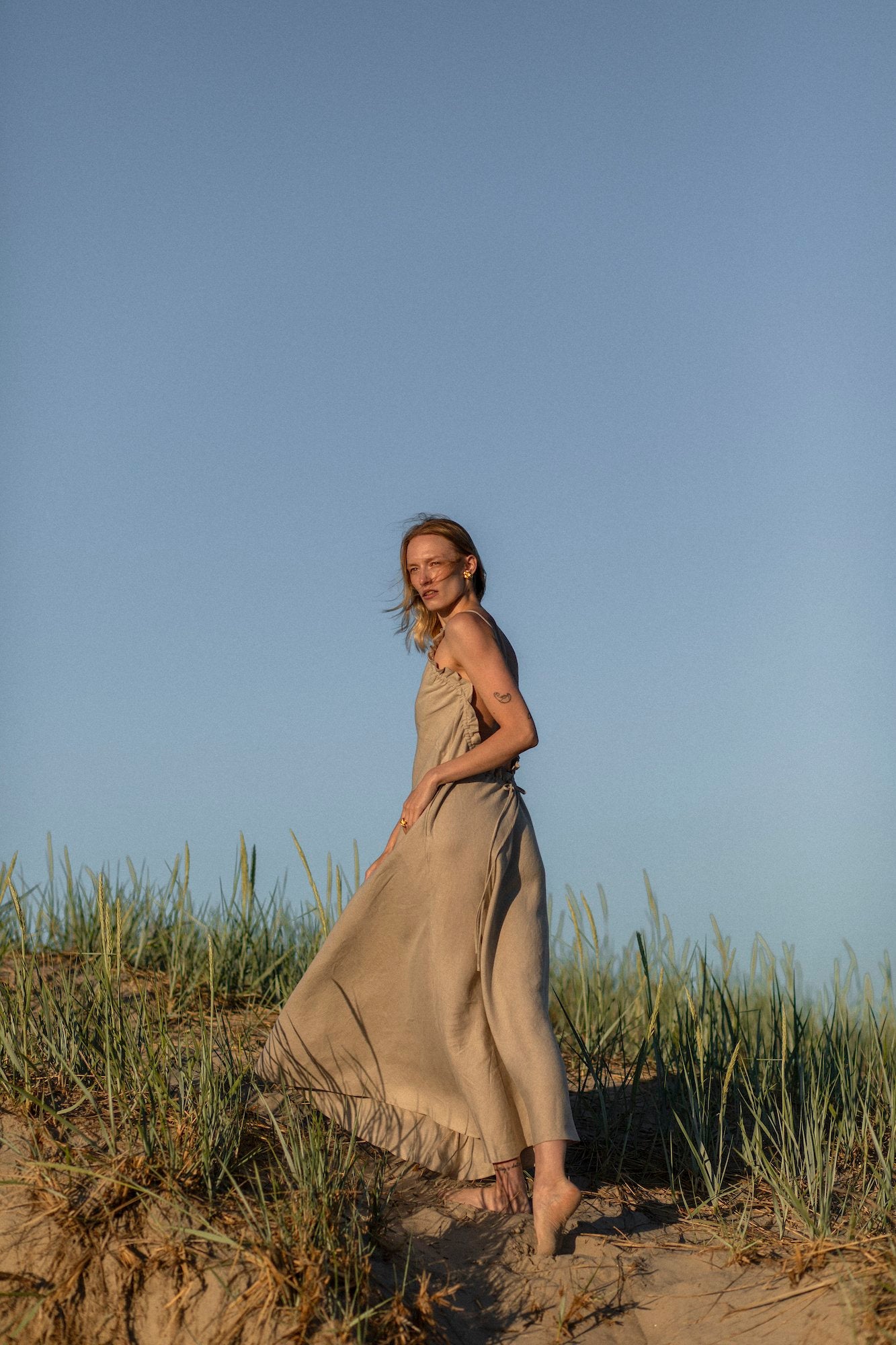 Aura Organic Linen dress