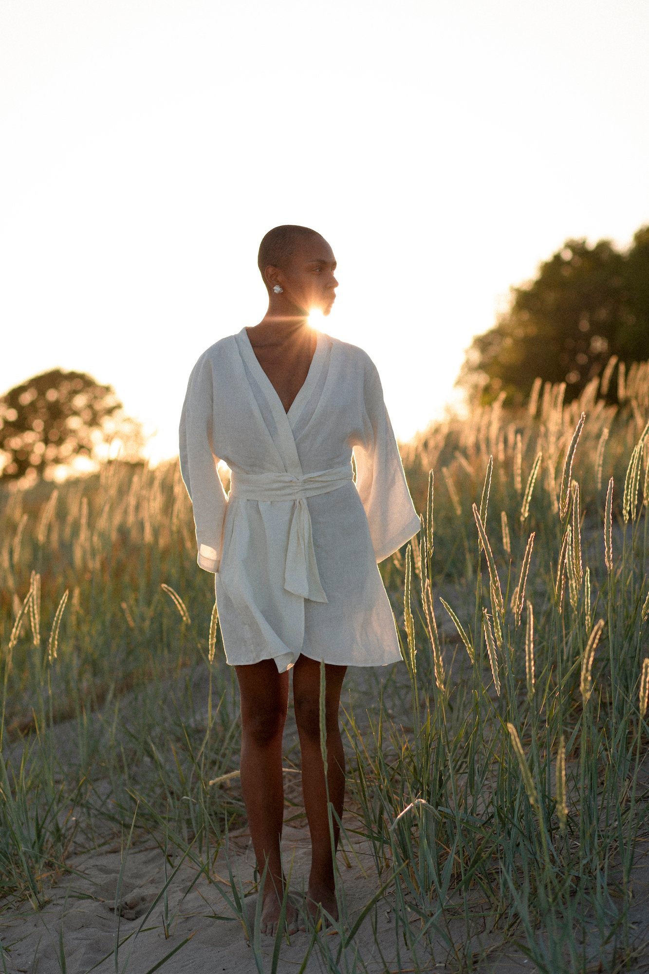 Kimono Organic Linen dress