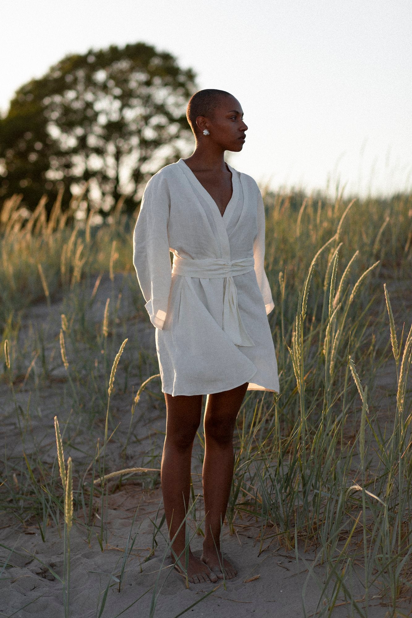 Kimono Organic Linen dress