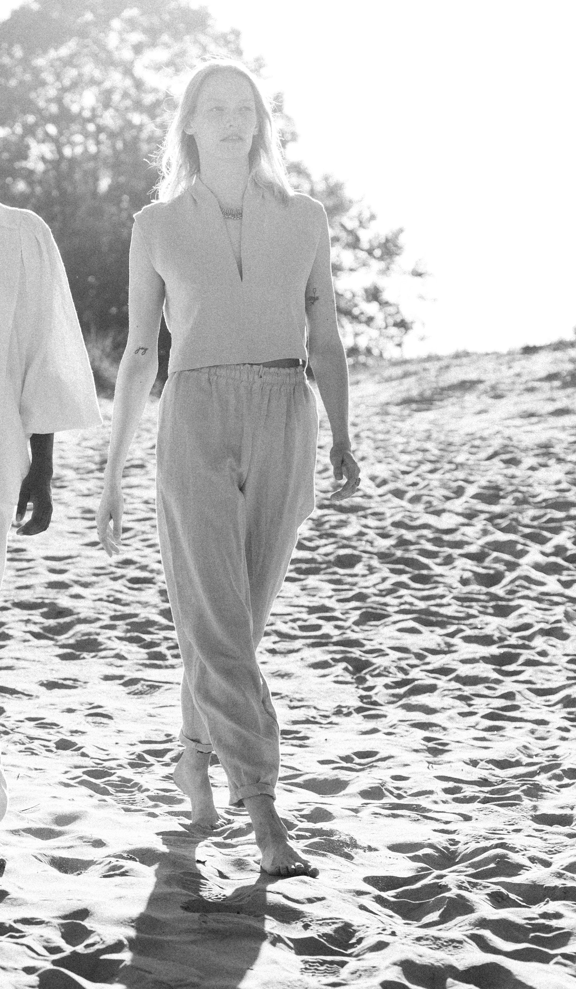 Tapered Linen pants