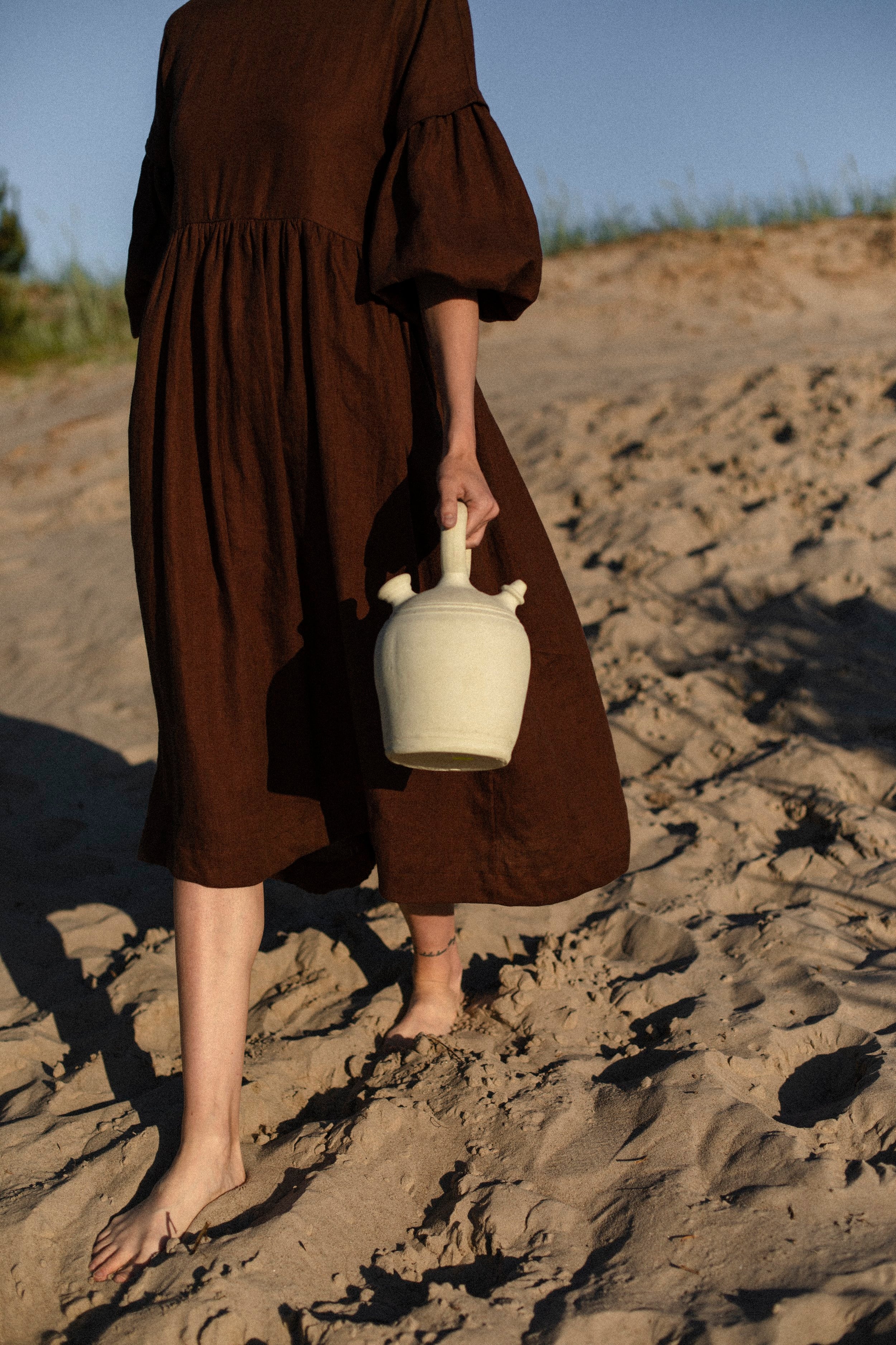 Gaya Organic Linen dress