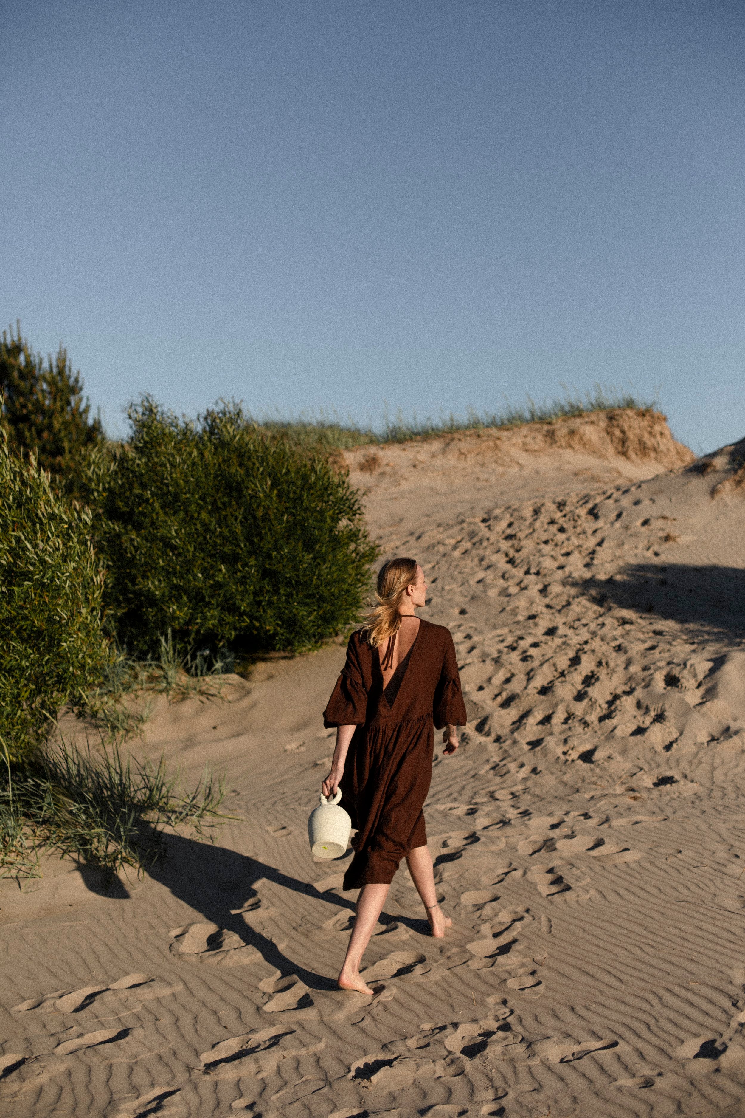 Gaya Organic Linen dress