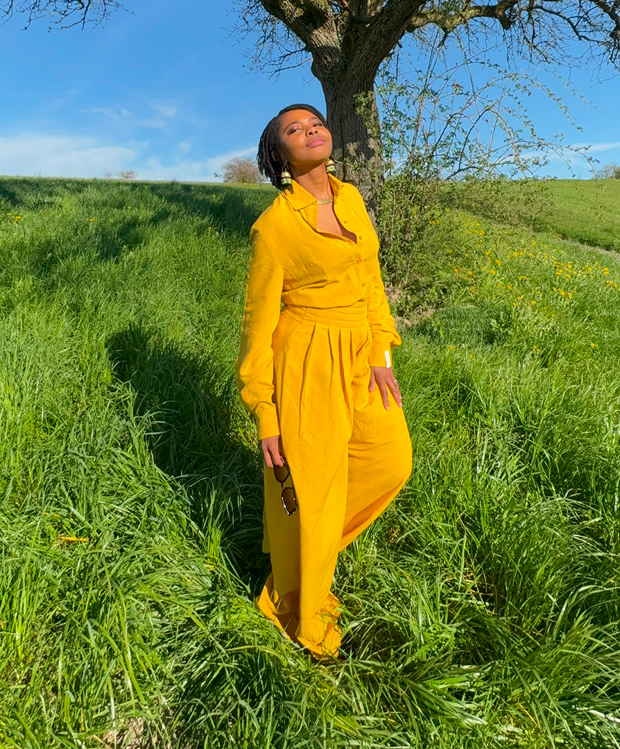 Linen Set : Sunflower Boss
