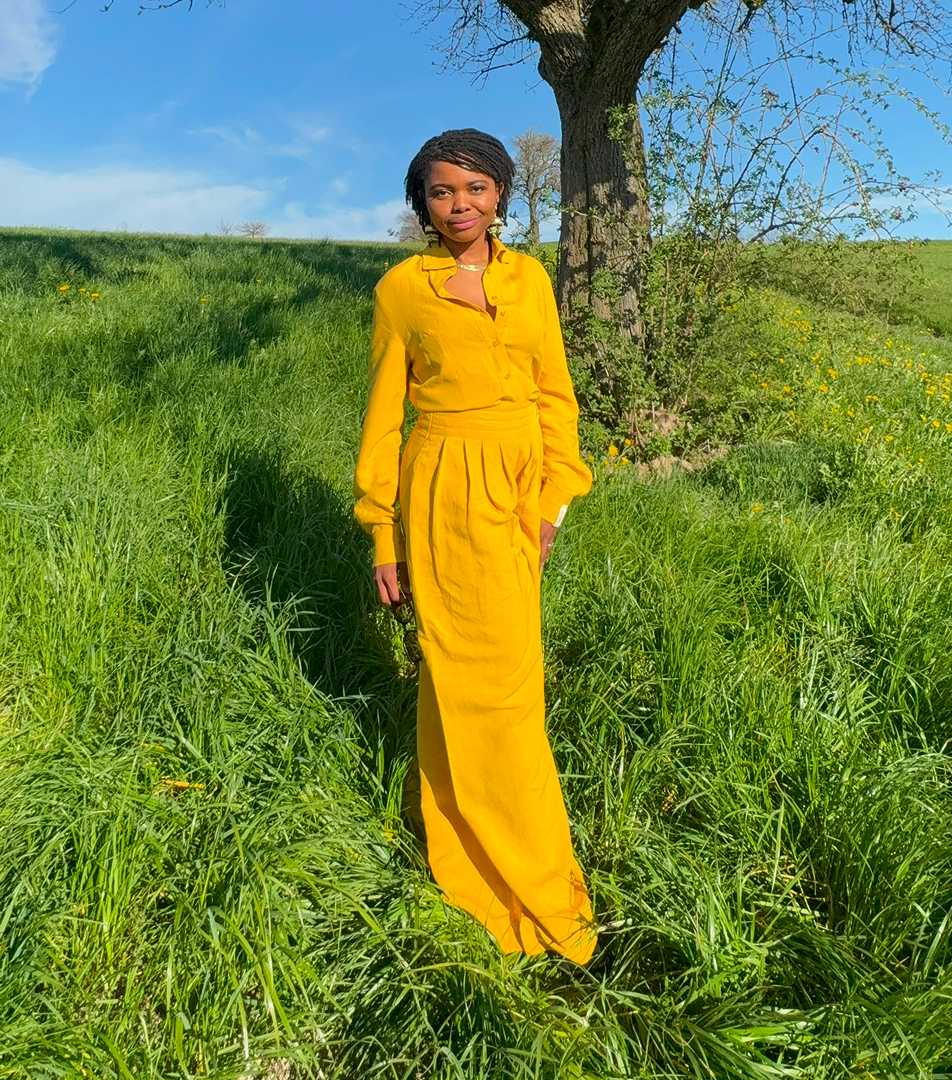 Linen Set : Sunflower Boss